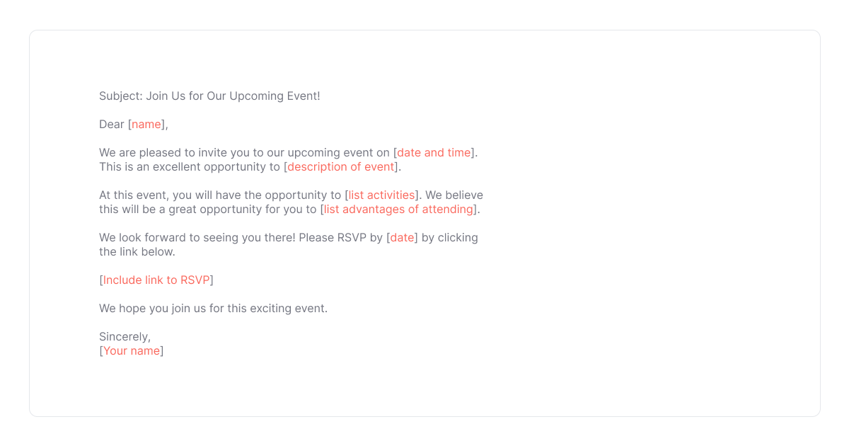 5 Event Planning Email Outreach Templates To Use in 2023